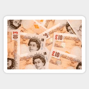 United Kingdom Ten pound notes Sticker